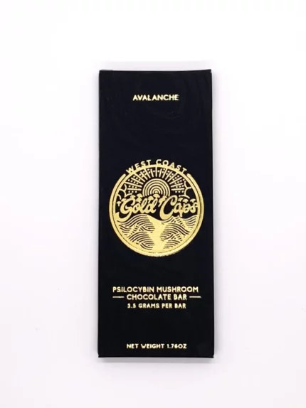 3.5 Gram Mushroom Chocolate Bar – Avalanche by West Coast Gold Caps