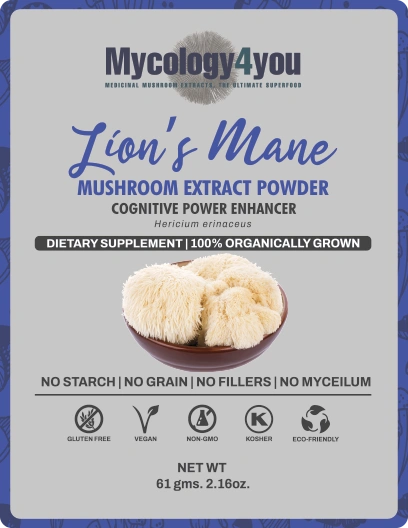 Lions Mane Mushroom Extract Powder