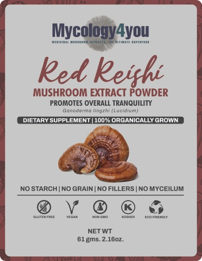 Red Reishi Mushroom Extract Powder