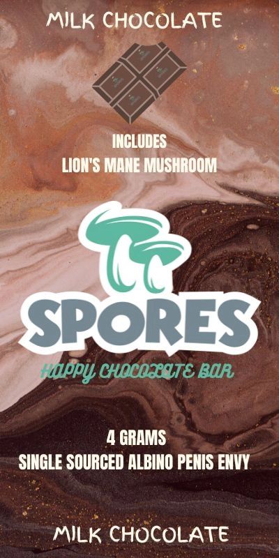 Spores Milk Chocolate Bar