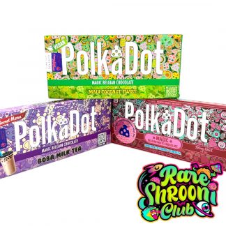 🍫 Polka Dot Magic Belgium Chocolate Bars **BOBA MILK TEA** (4Grams) 🍫