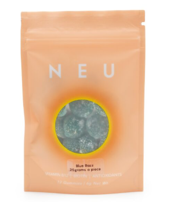 NEU | Blue Razz | Magic Mushroom Gummies