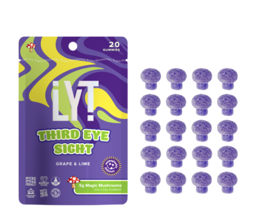 LYT | Third Eye Sight (Grape and Lime) | Magic Mushroom Gummies
